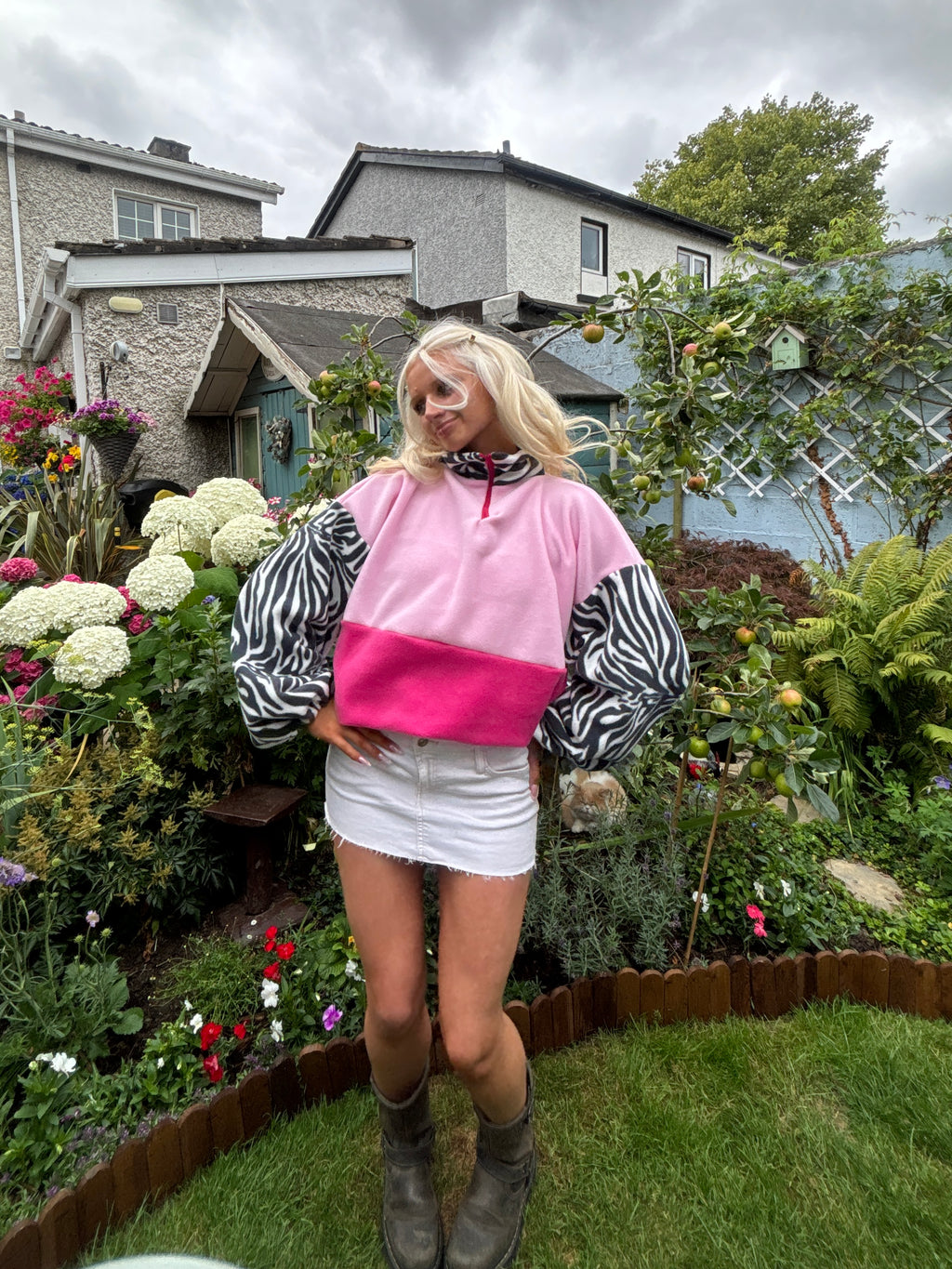 Zebra Fleece M/L