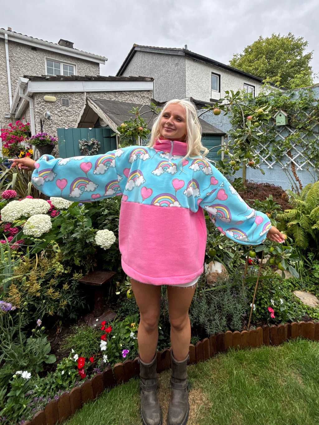 Rainbow Fleece M/L
