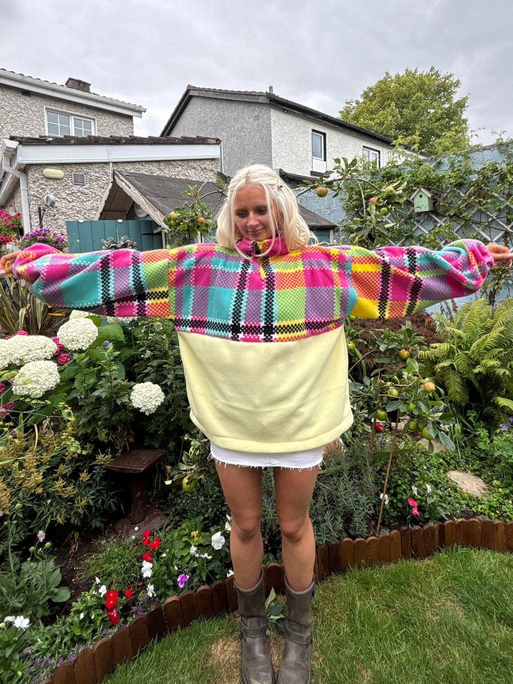 Plaid Fleece M/L