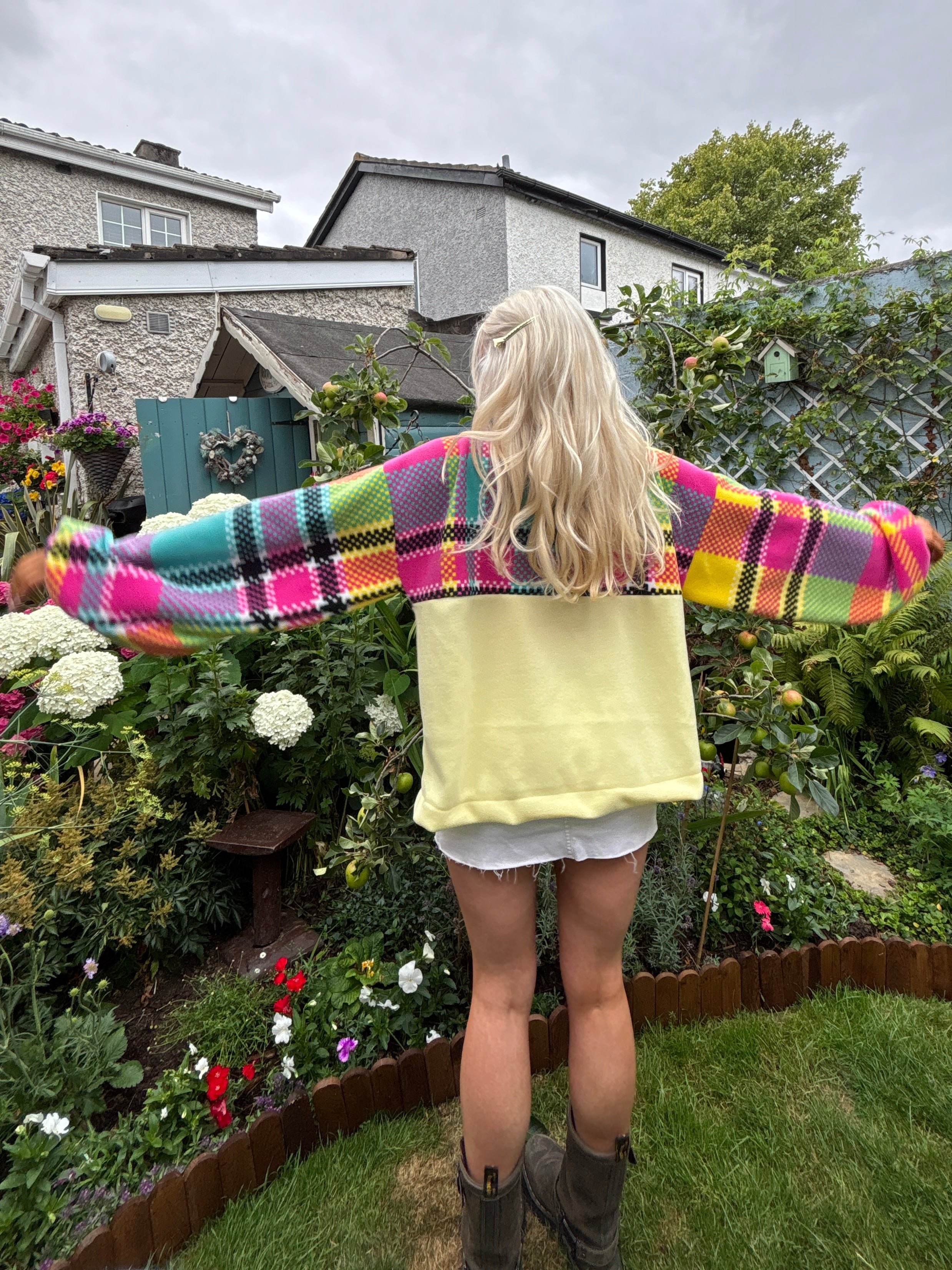 Plaid Fleece M/L