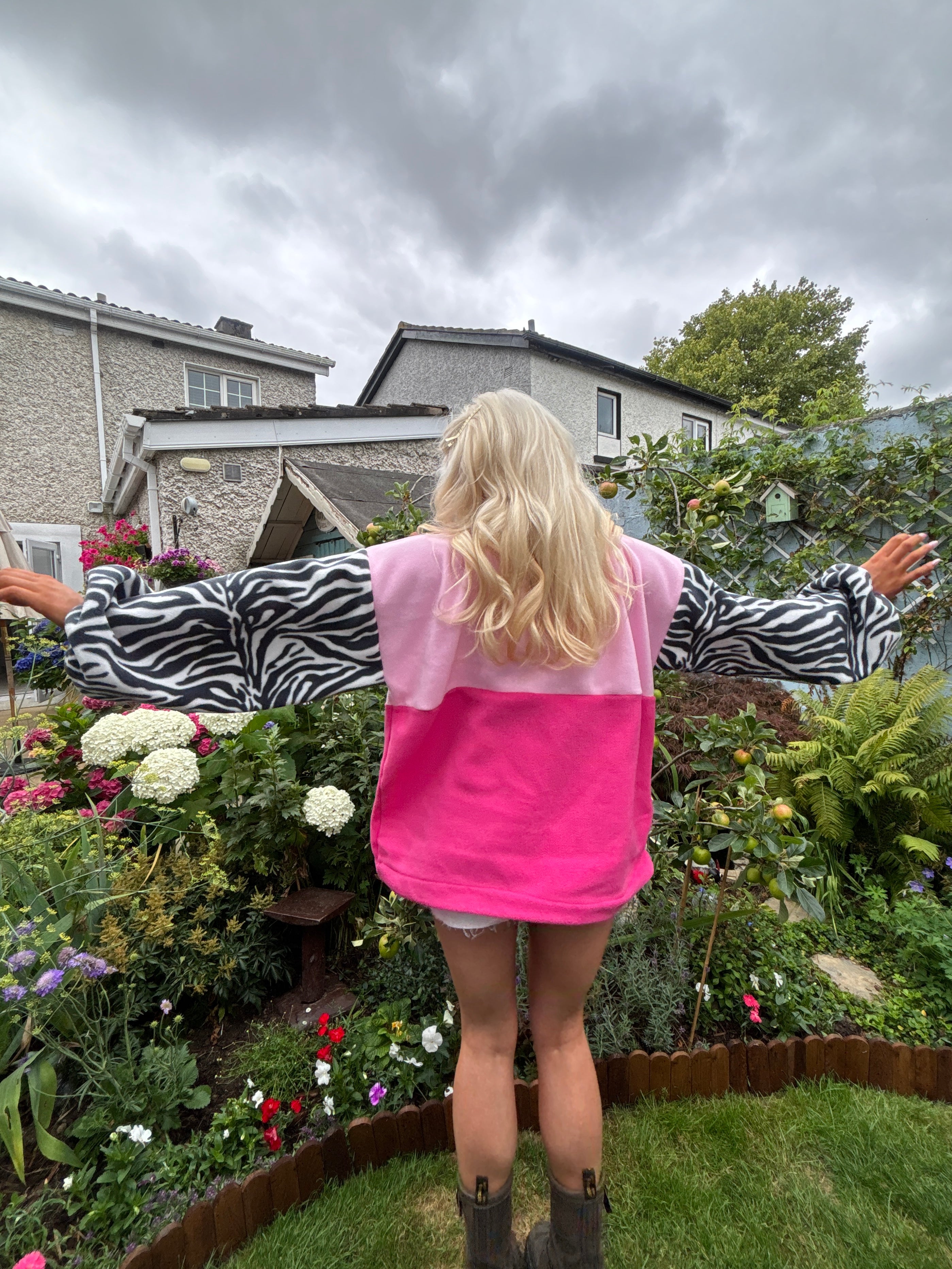 Zebra Fleece M/L