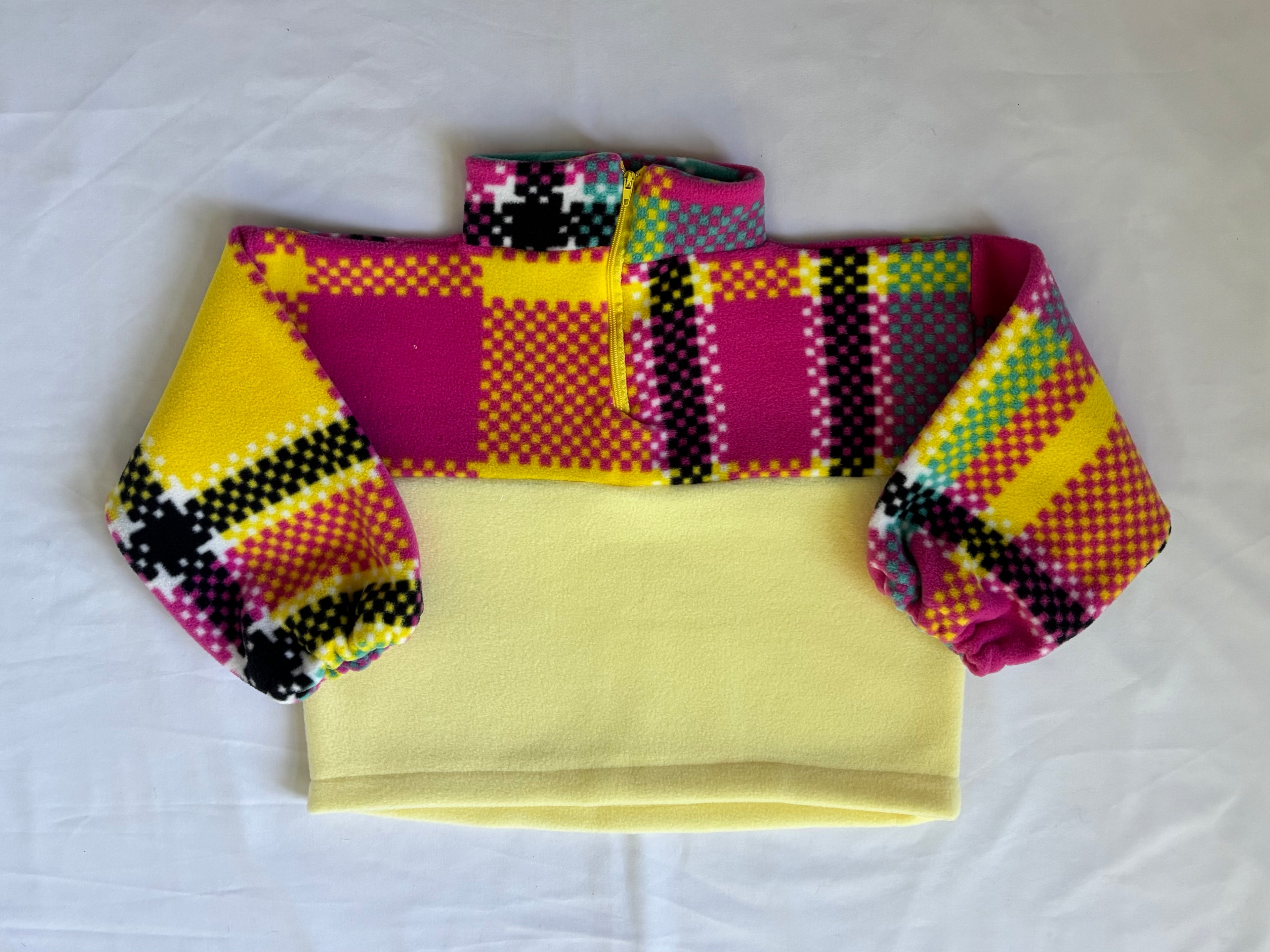 Plaid Junior Fleece