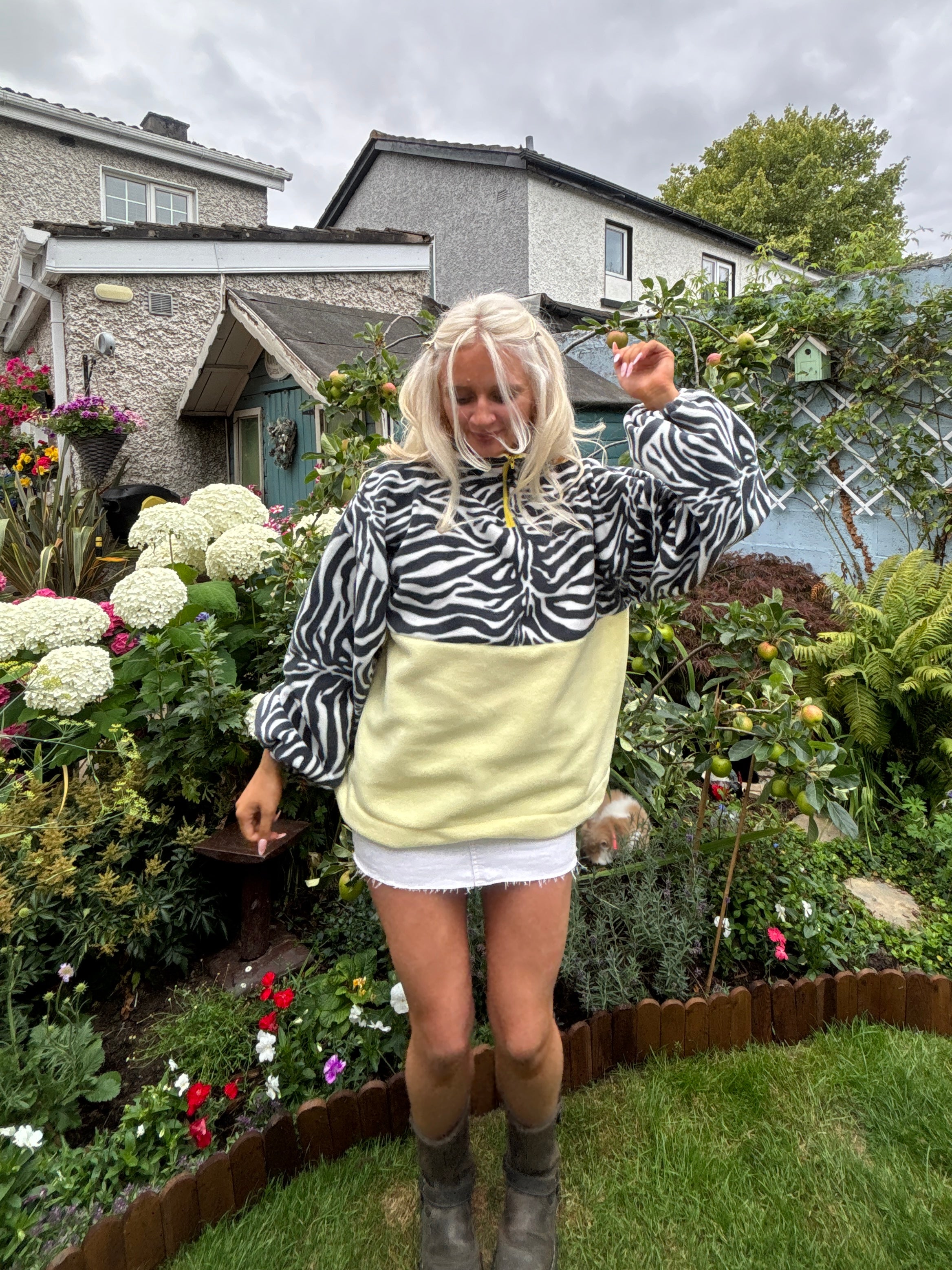 Zebra Fleece M/L