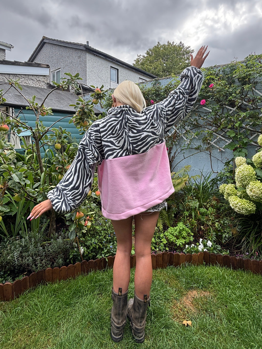 Zebra Fleece M/L