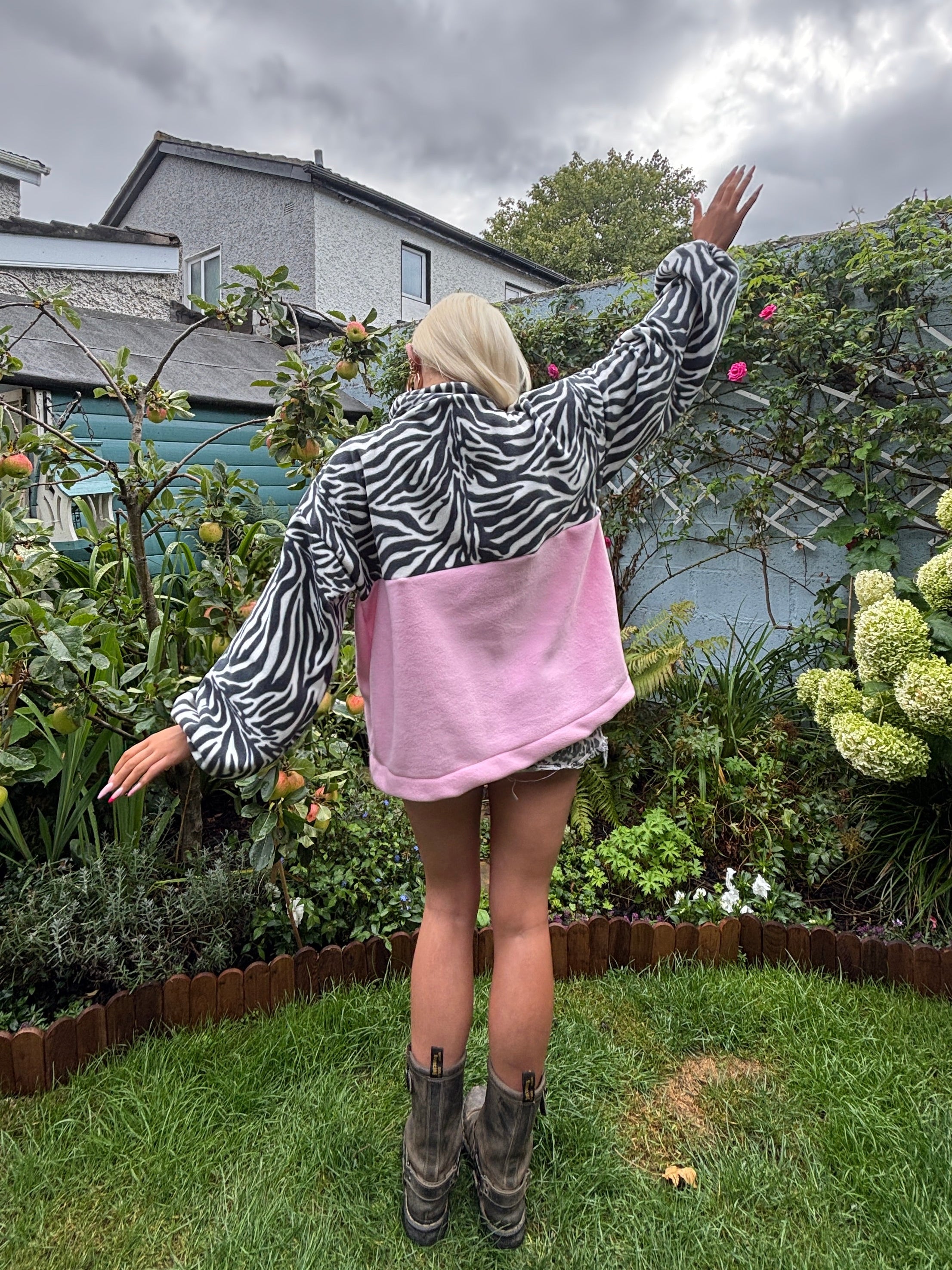Zebra Fleece M/L