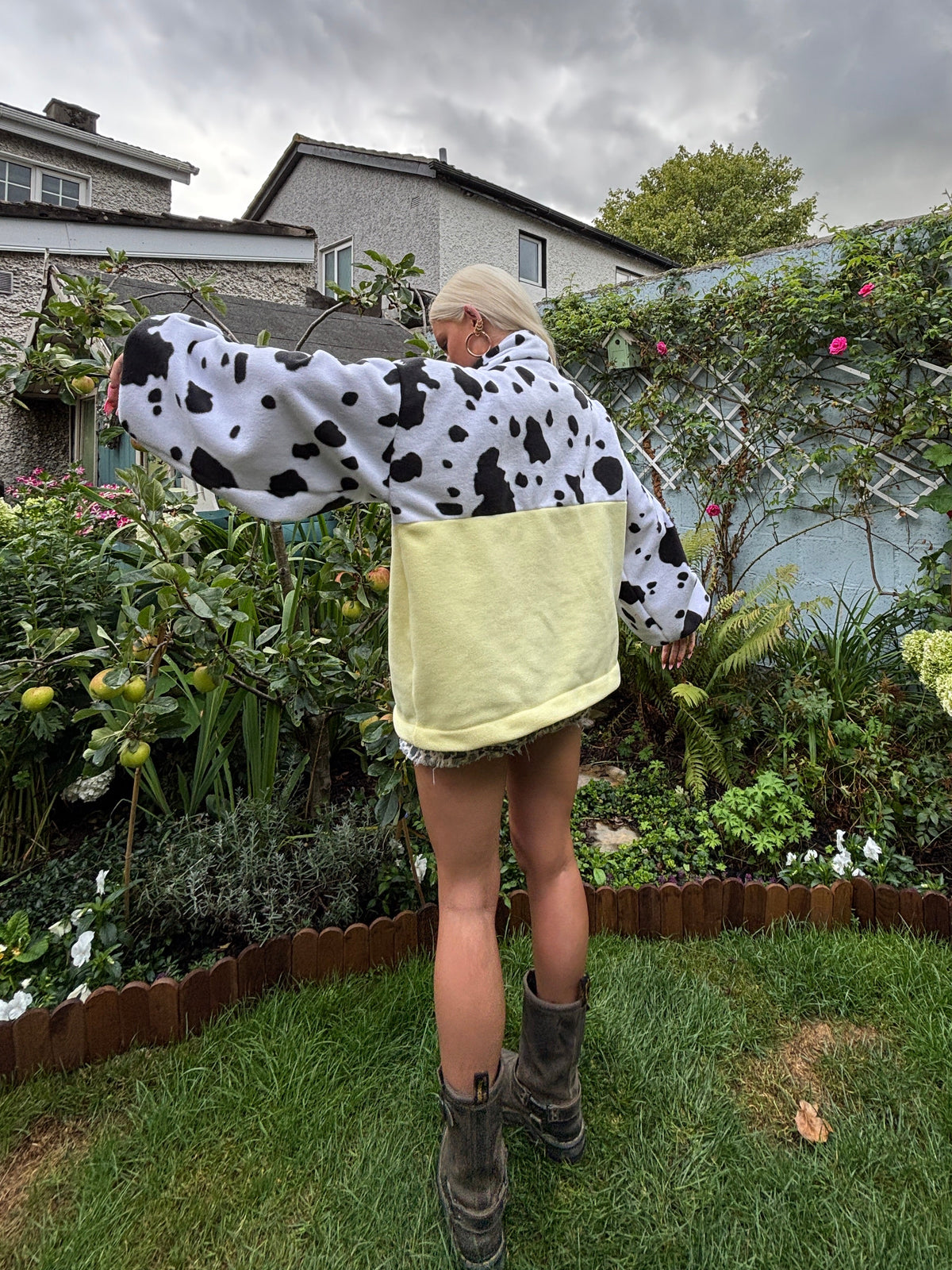 Cow Fleece M/L