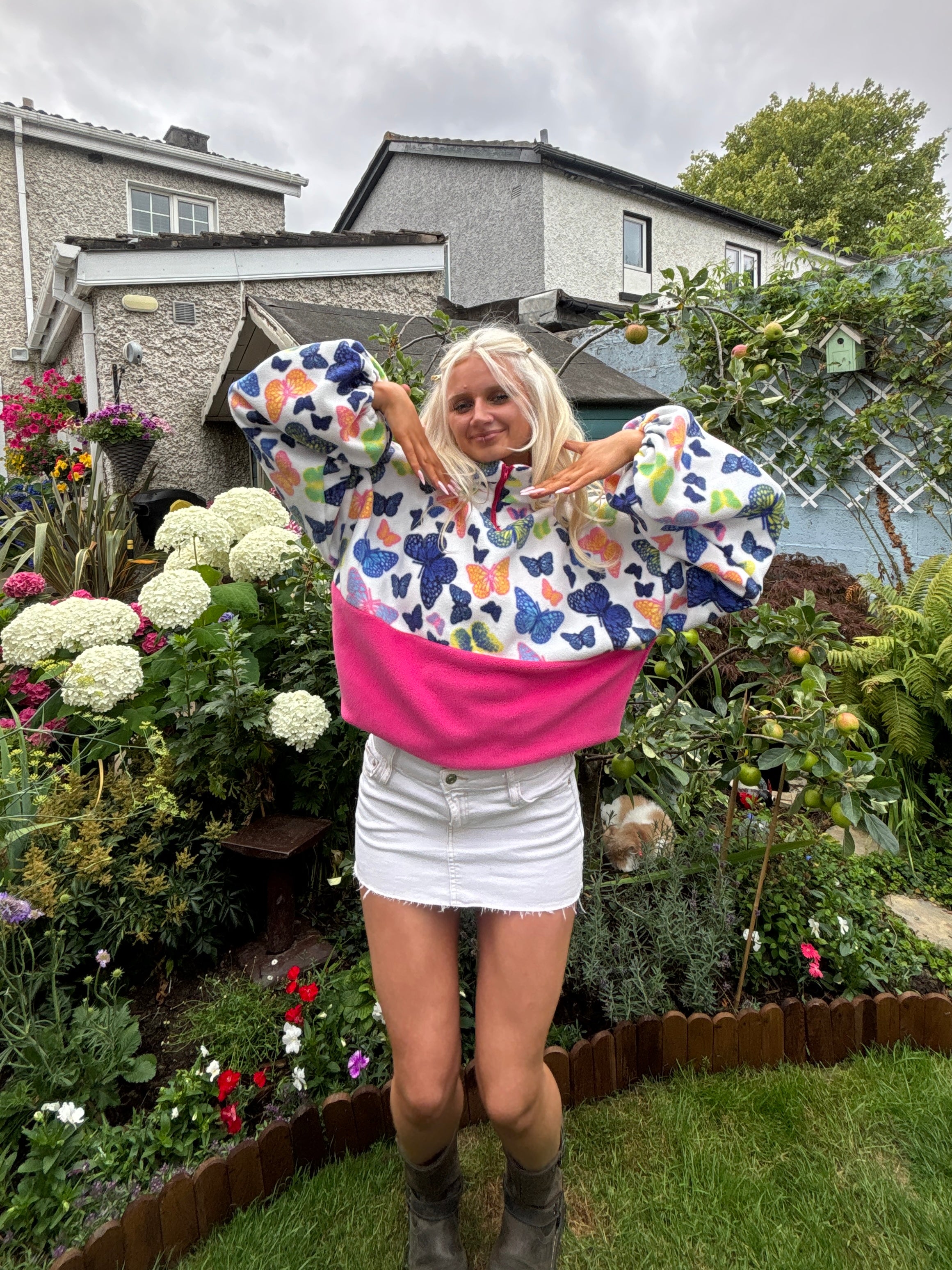 Butterfly Fleece M/L