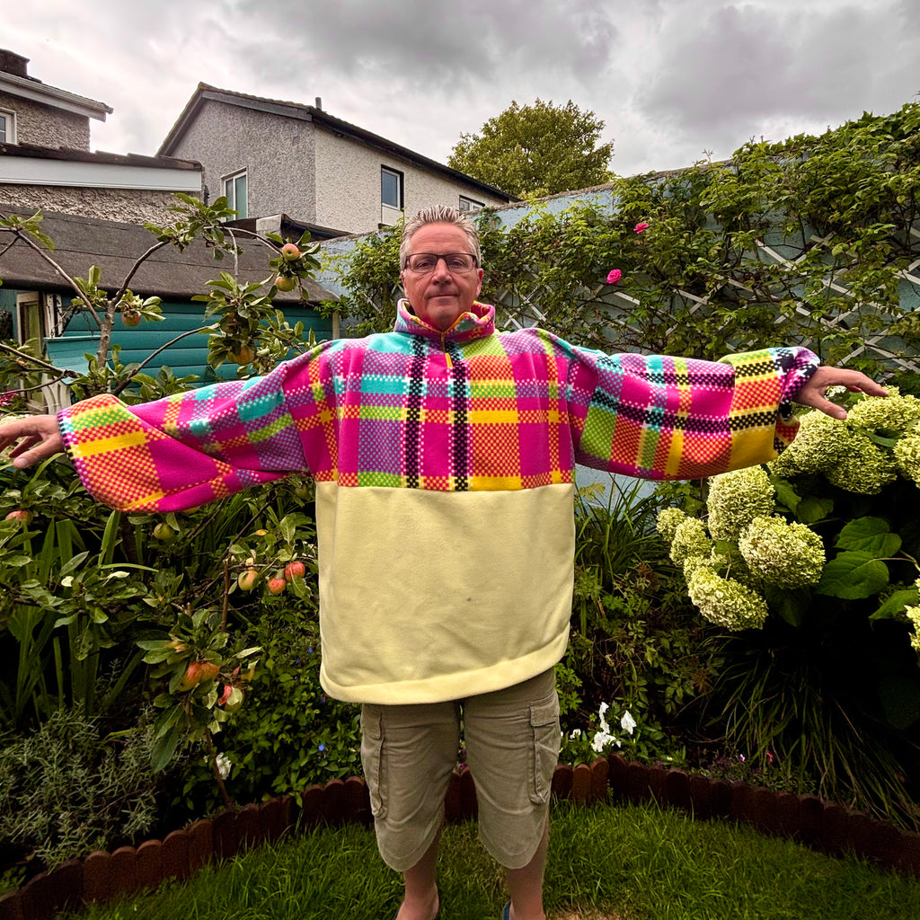 Plaid Fleece XL