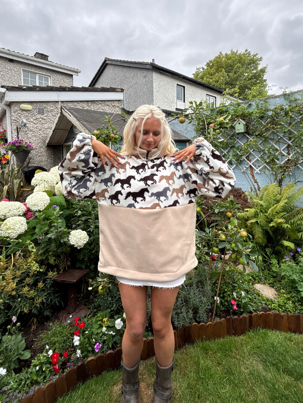 Horse Fleece M/L