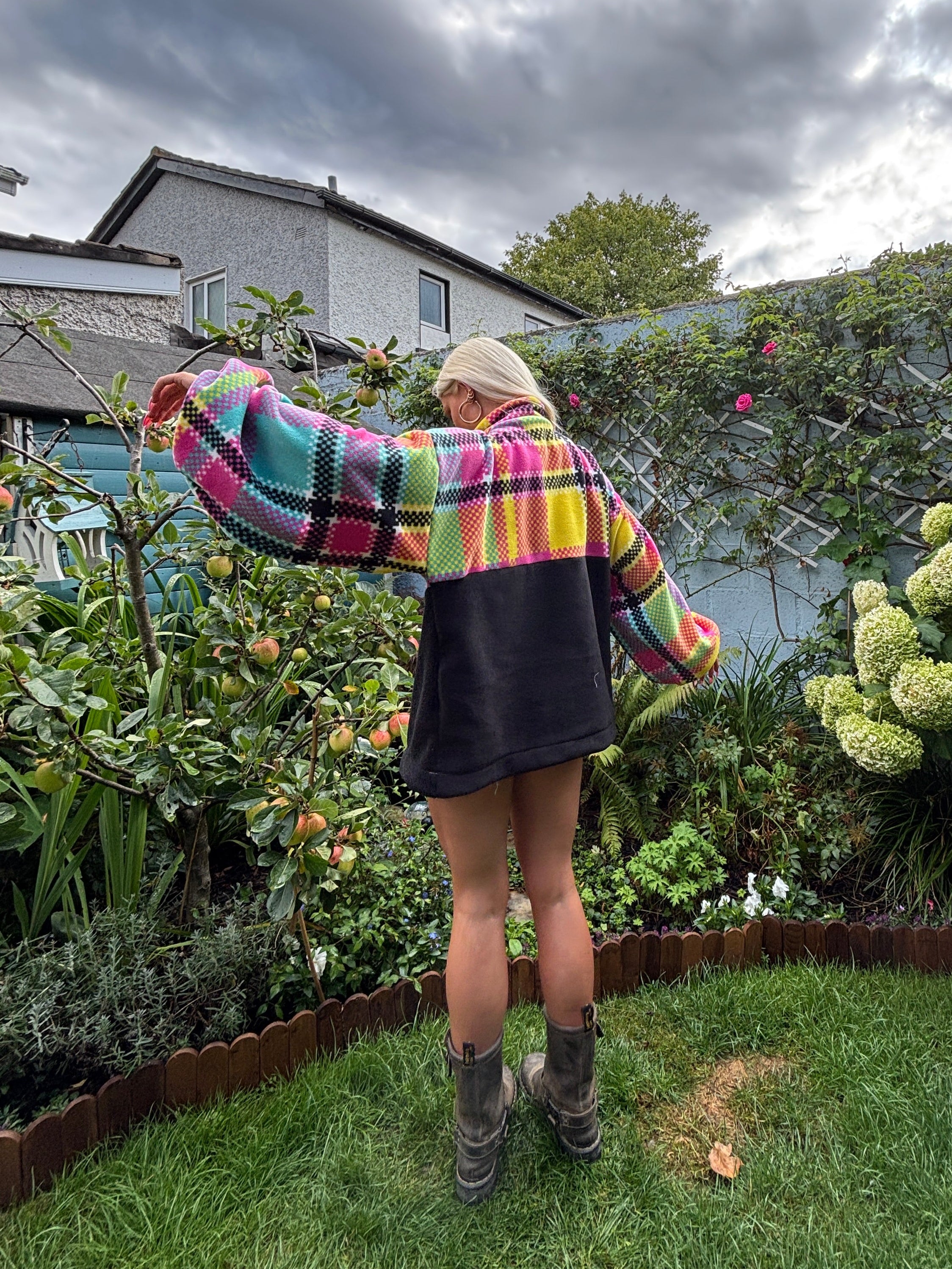 Plaid Fleece M/L