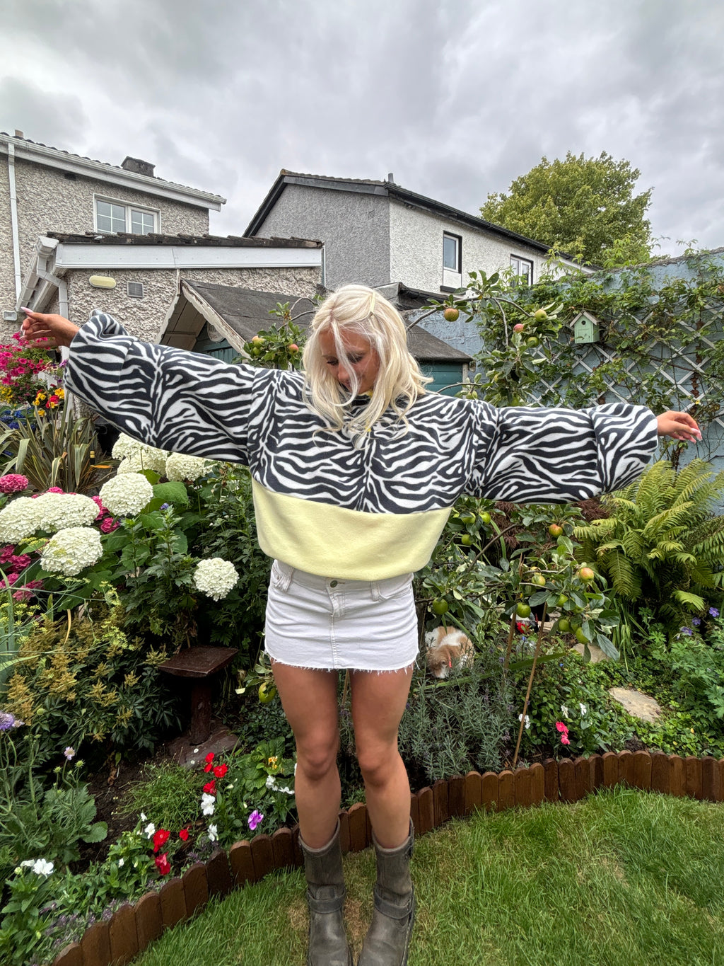 Zebra Fleece M/L