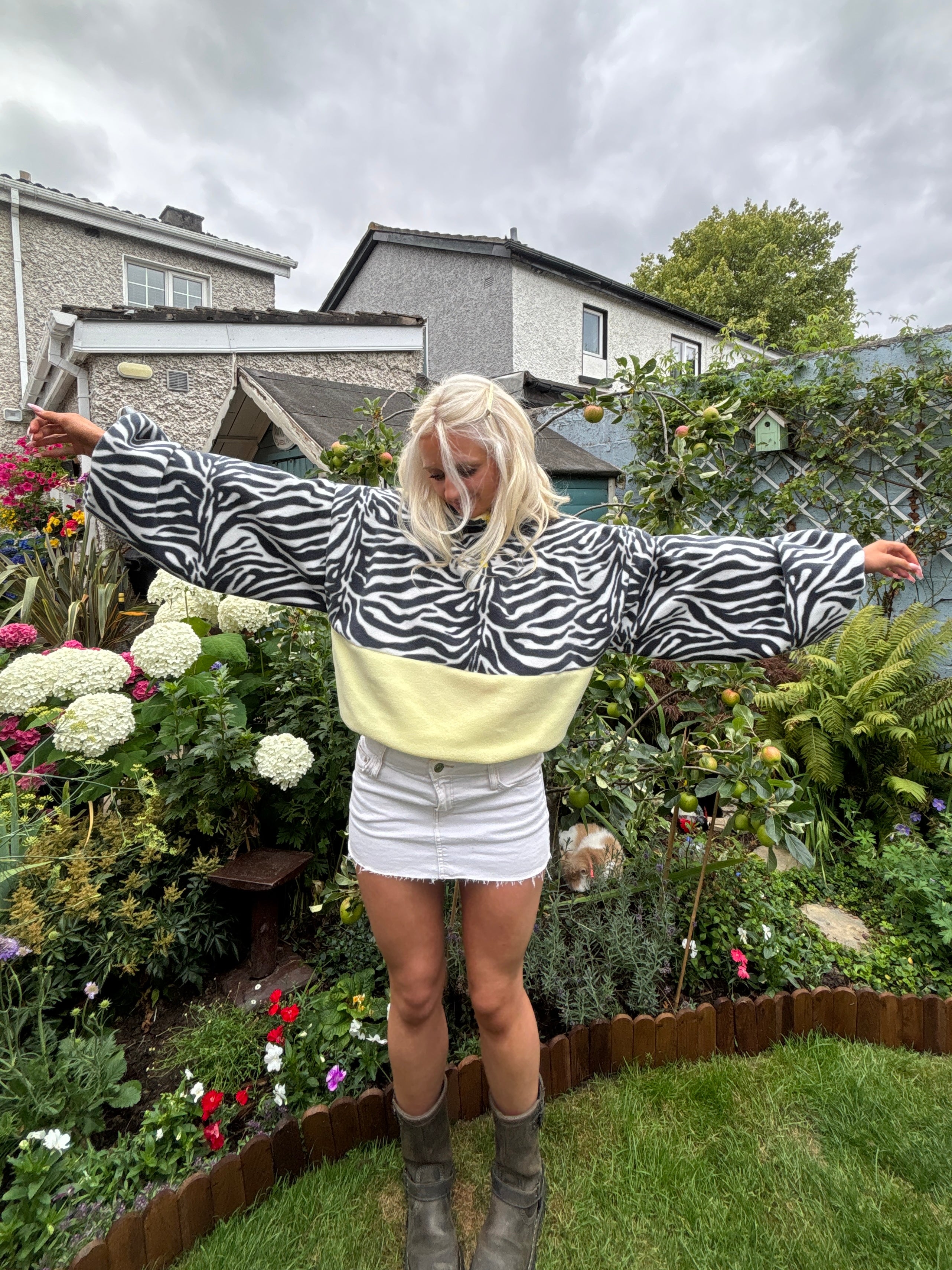 Zebra Fleece M/L