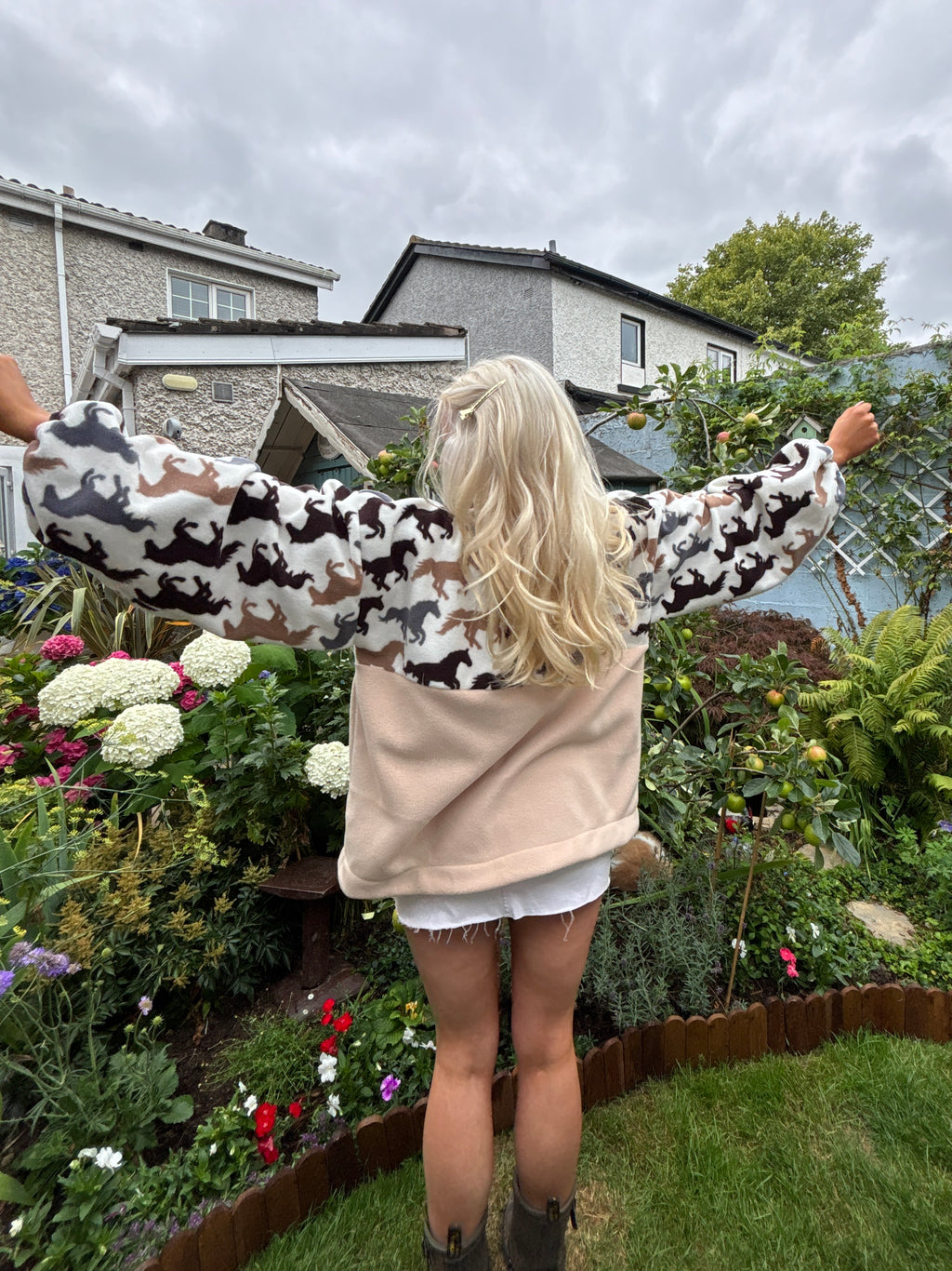Horse Fleece M/L