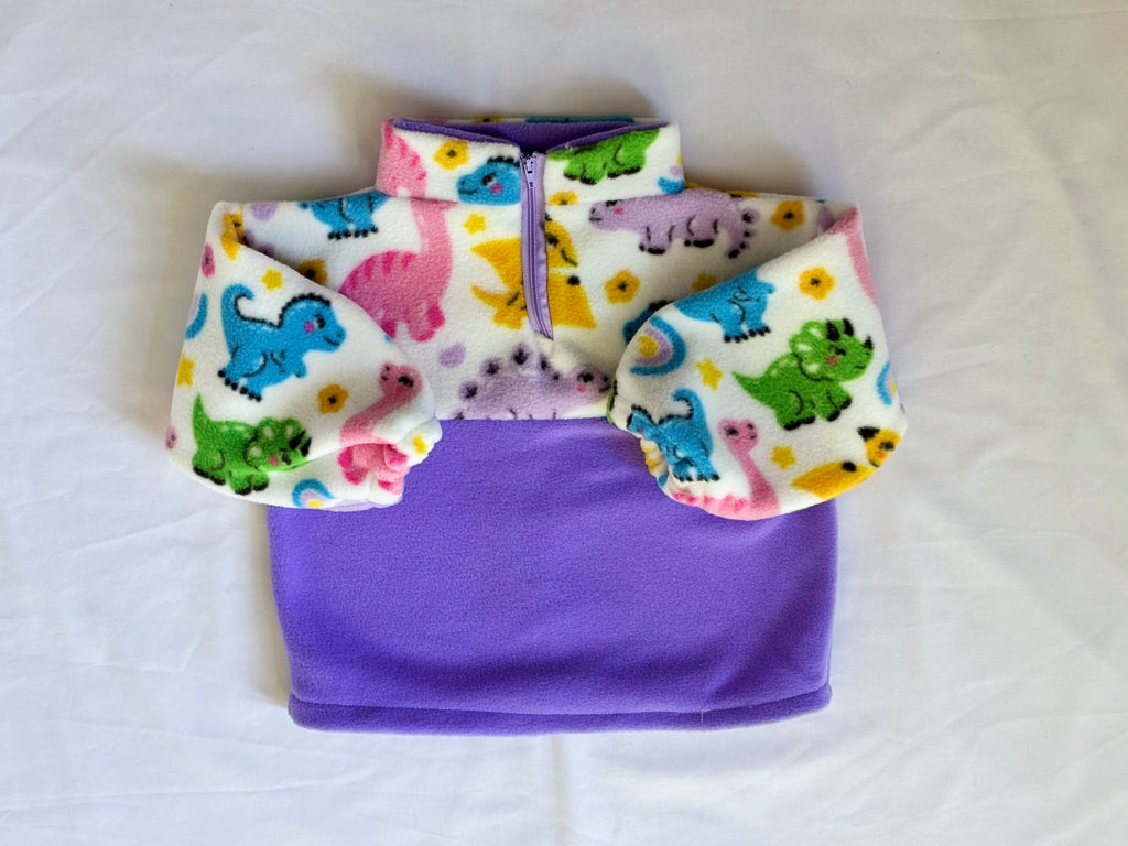 Dinosaur Cartoon Baby Fleece