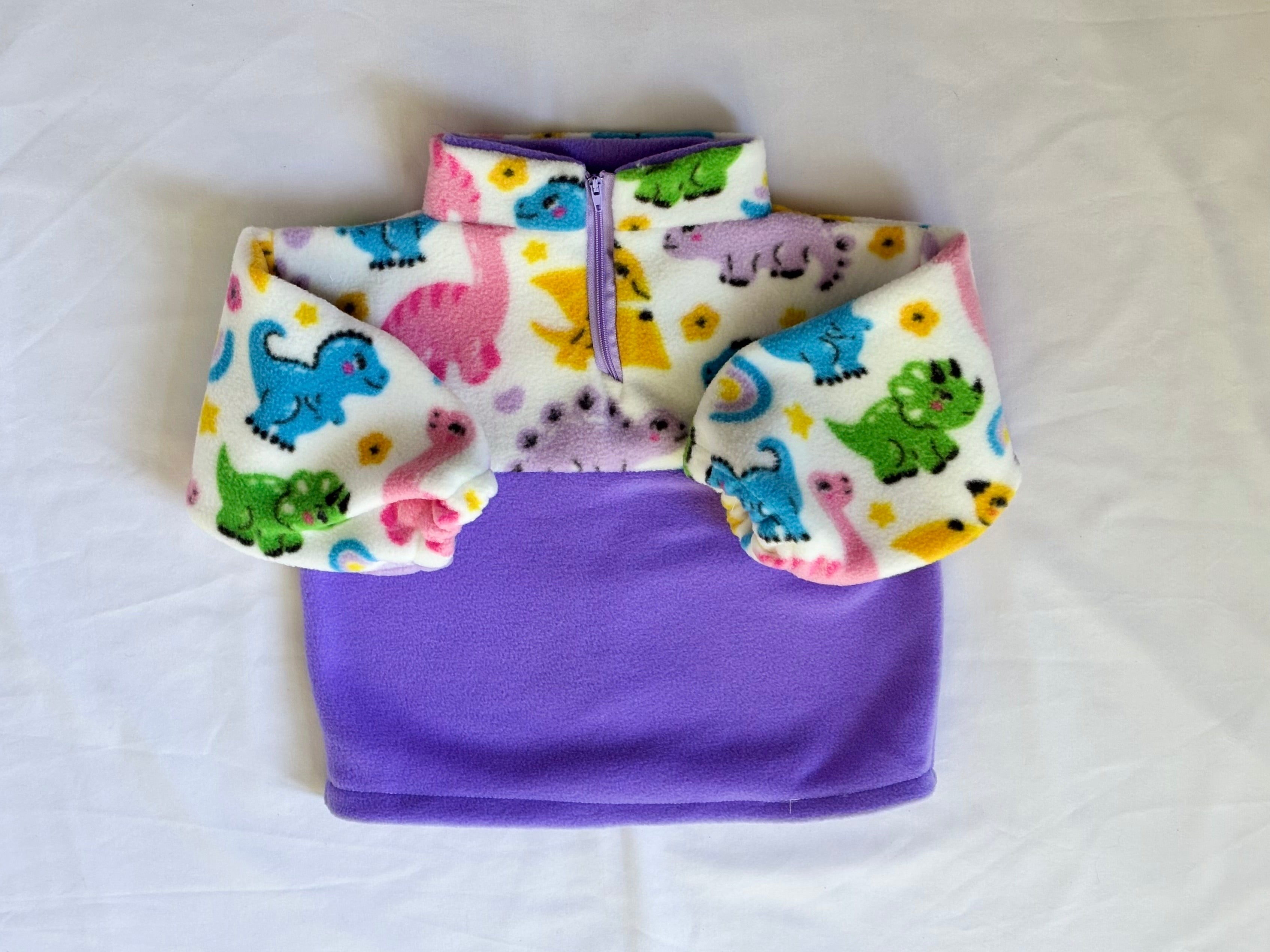 Dinosaur Cartoon Baby Fleece