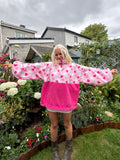 Heart Fleece M/L