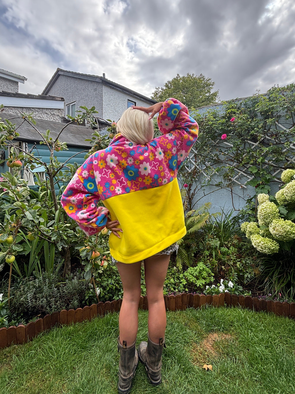 Summer Flower Fleece M/L