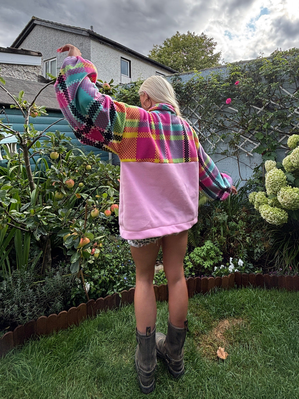 Plaid Fleece M/L