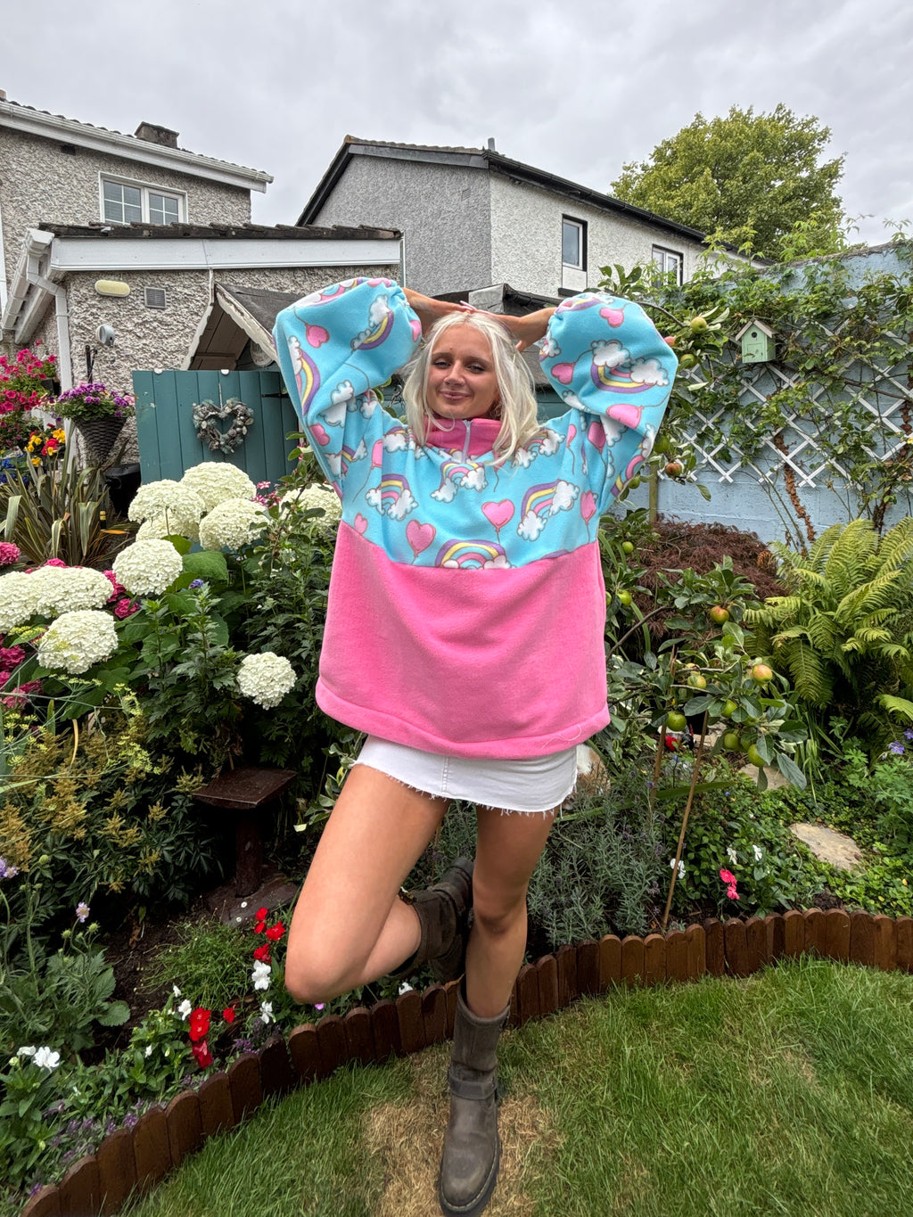 Rainbow Fleece M/L