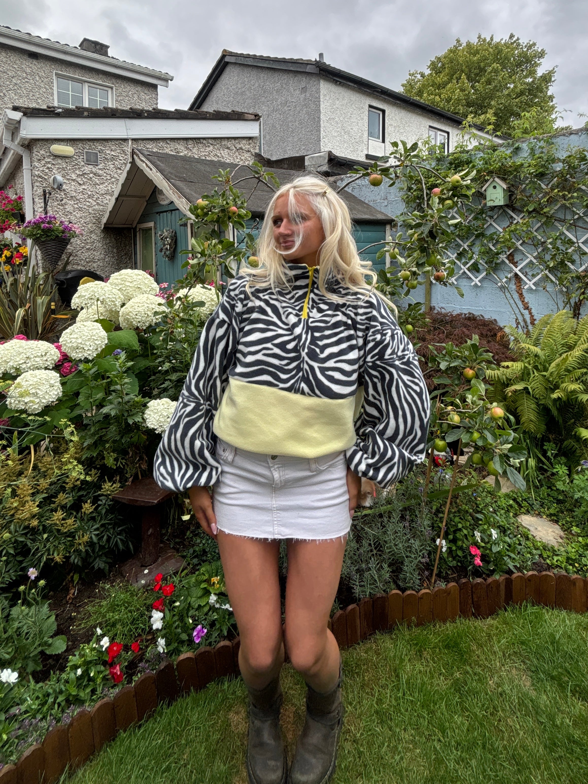 Zebra Fleece M/L