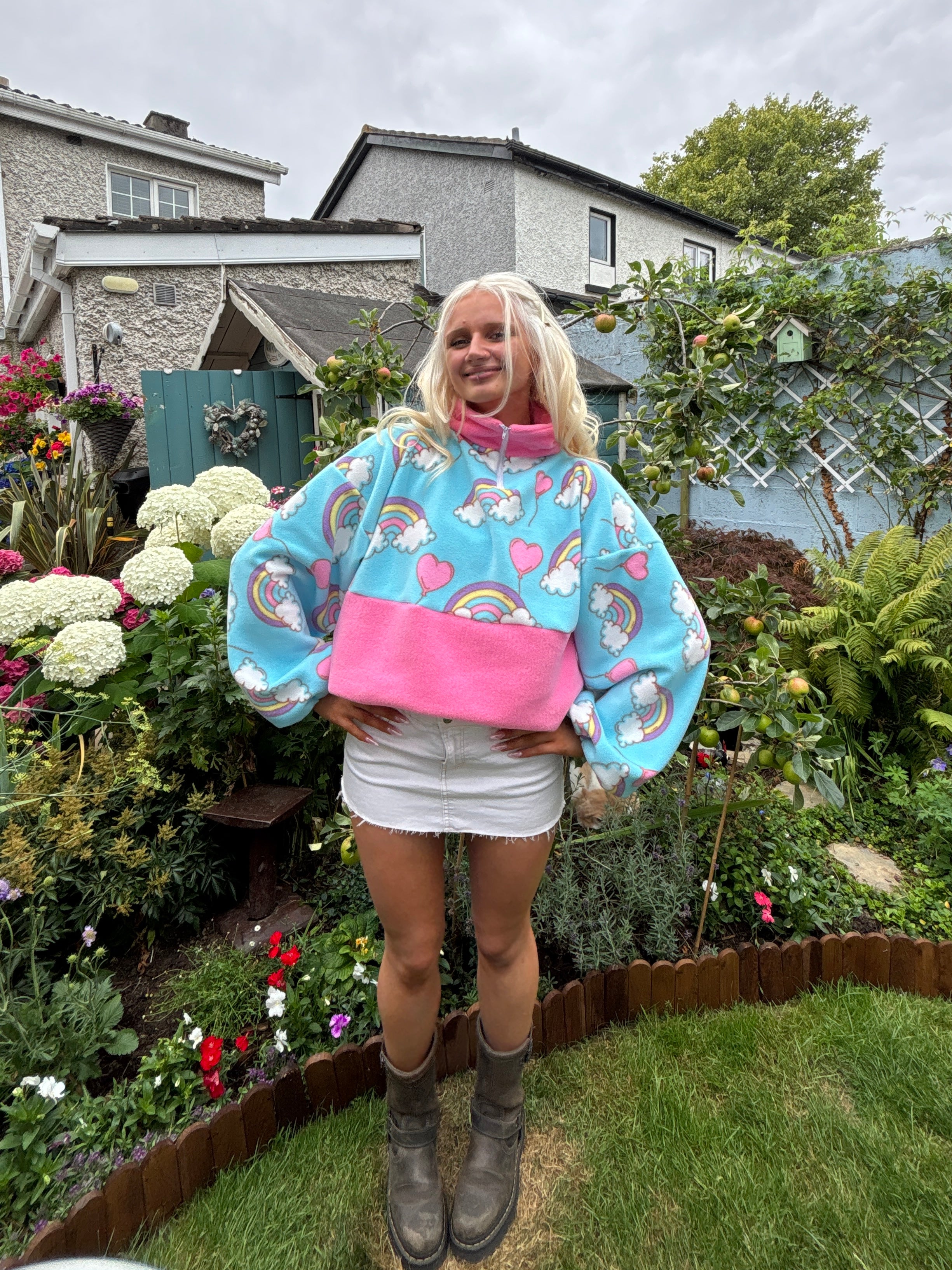 Rainbow Fleece M/L